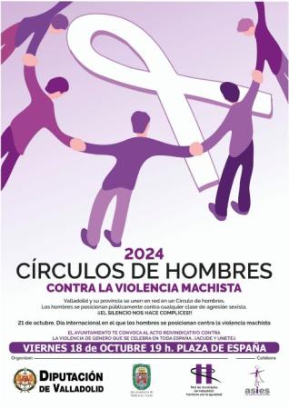 ImagenCÍRCULOS DE HOMBRES CONTRA LA VIOLENCIA MACHISTA 2024